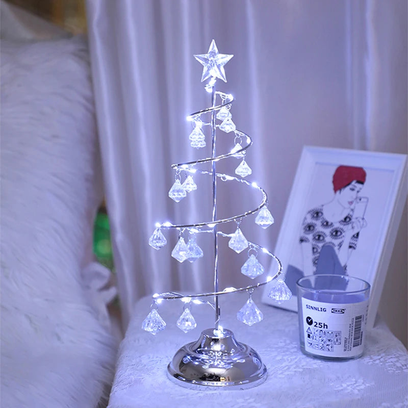 Twilight Christmas Tree Lamp