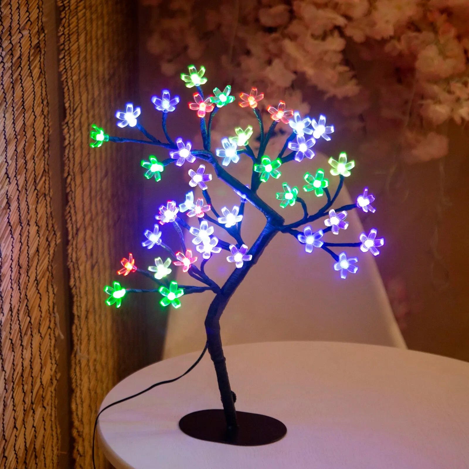 Twilight Cherry Blossom Tree Lamp