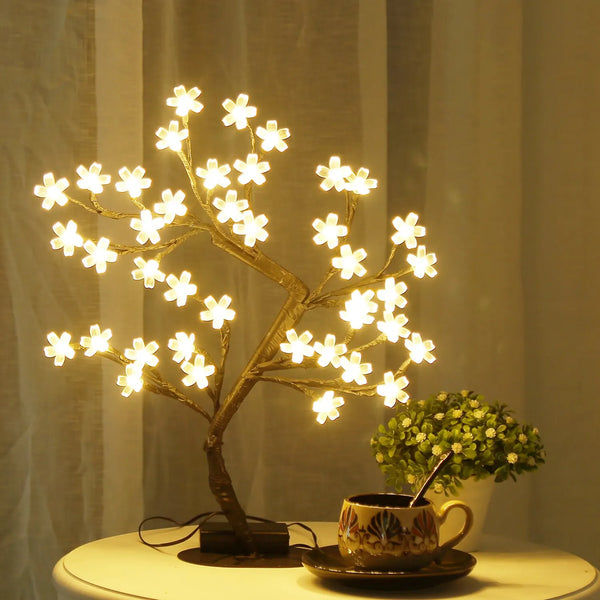 Twilight Cherry Blossom Tree Lamp