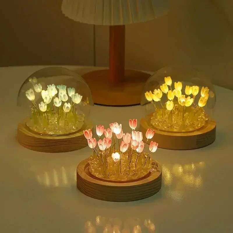 Twilight Bowl Tulip Lamp