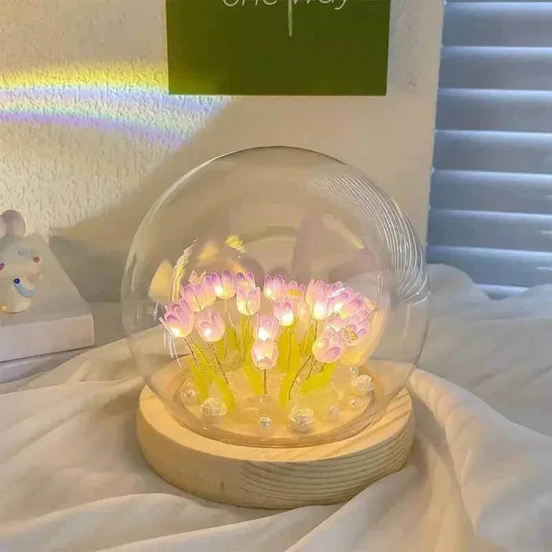 Twilight Bowl Tulip Lamp