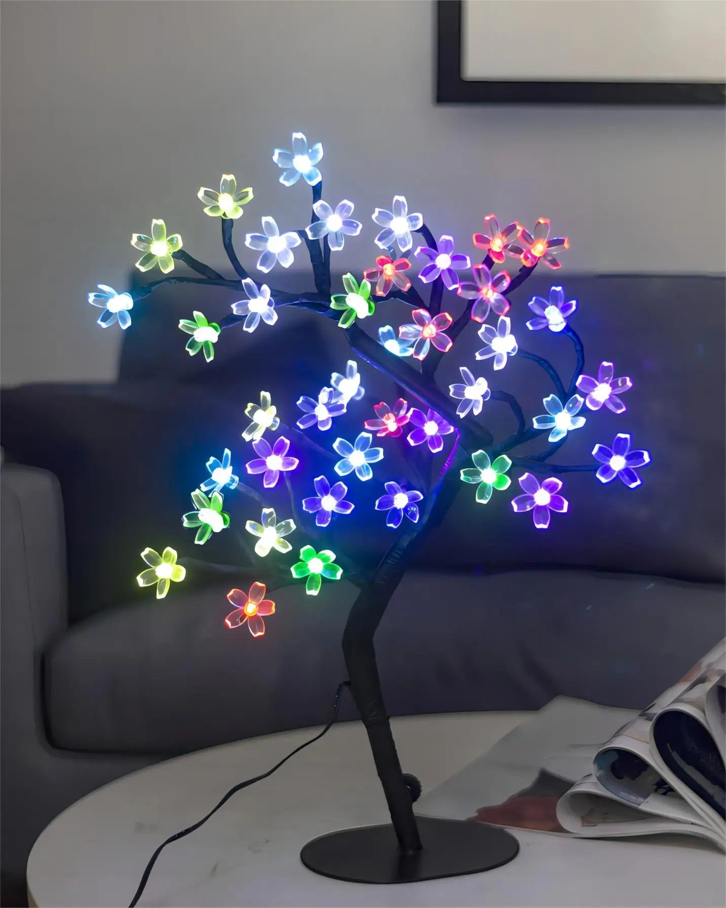 Twilight Cherry Blossom Tree Lamp