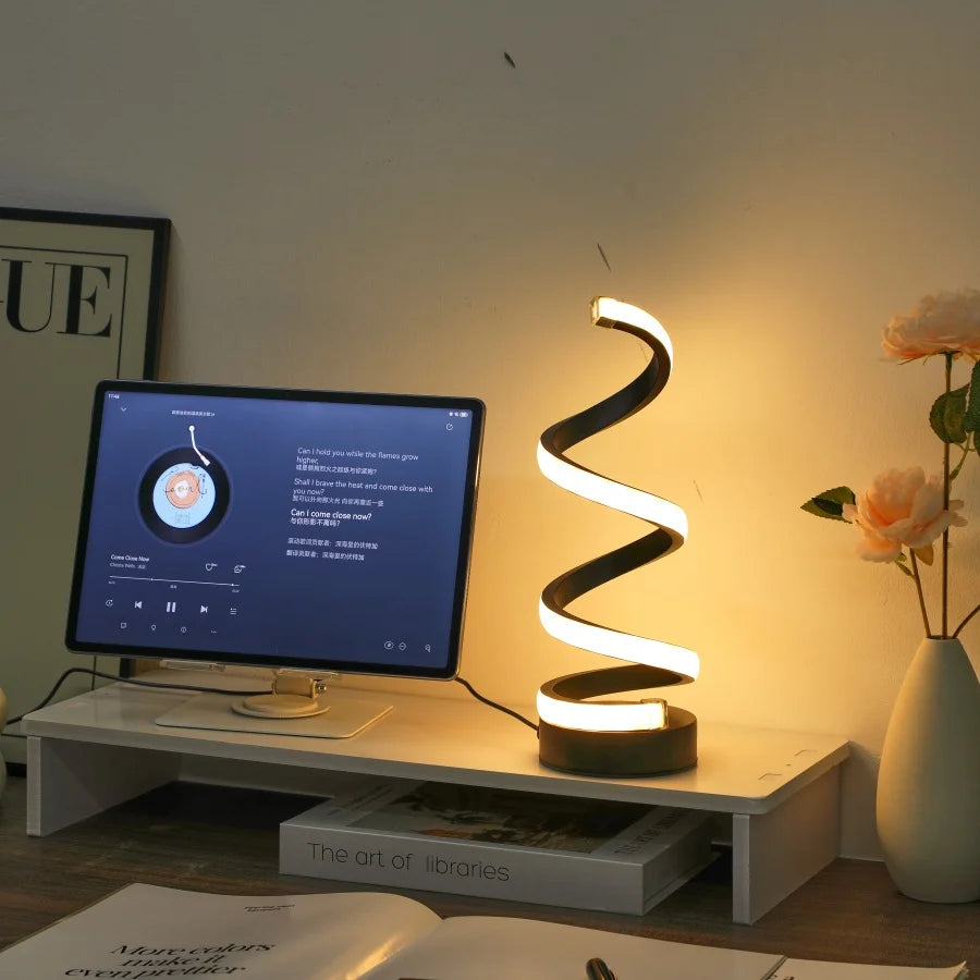 Twilight Spiral Lamp