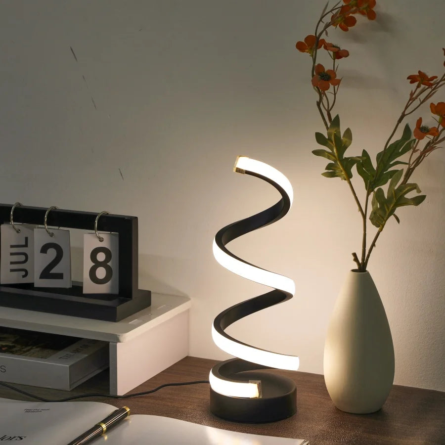 Twilight Spiral Lamp