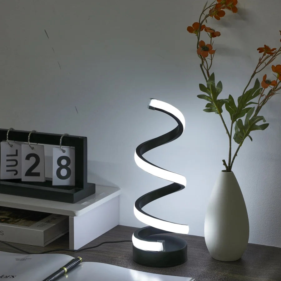 Twilight Spiral Lamp