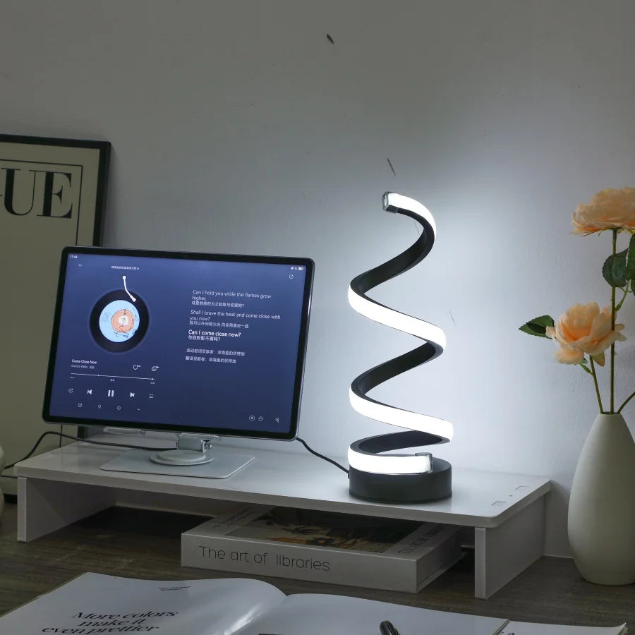 Twilight Spiral Lamp